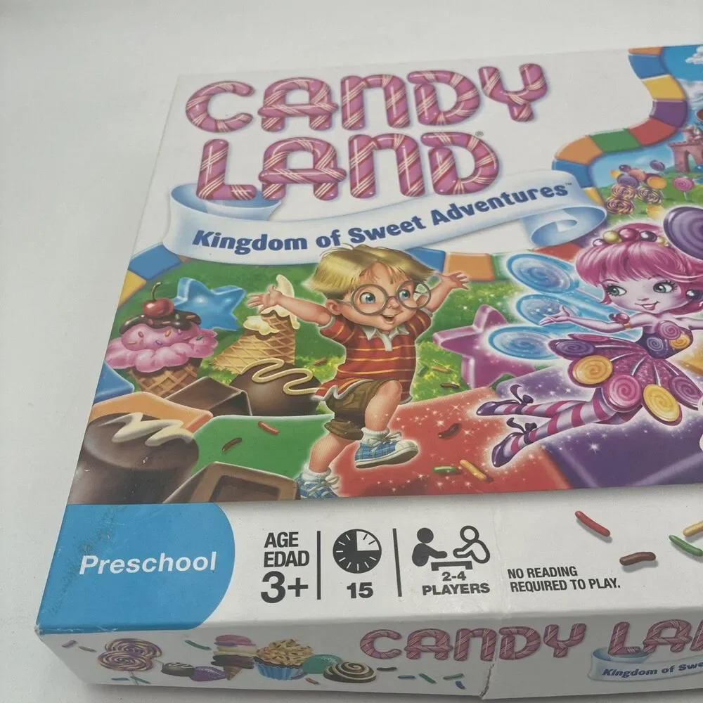CANDY LAND Board Game 100% COMPLETE 2010 CANDYLAND
